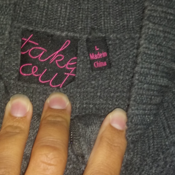 Girl size large knitter,sweater top - Picture 4 of 5